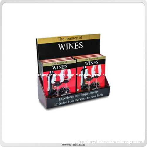 2 Bottle Wine Display Box, Cardboard Display Box for Wine